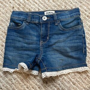 Oshkosh Denim Lace Shorts
